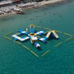 Greece Inflatable Aqua Park Equipment / Inflatable Commercial Water Park Toys