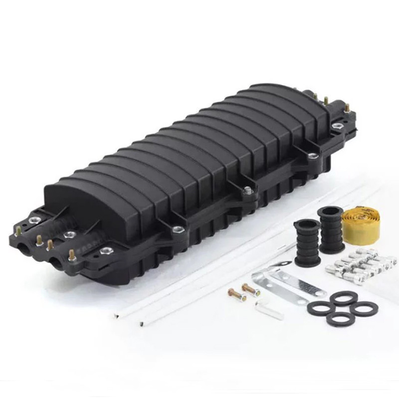 OEM FTTH 12 24 48 96 Core Fiber Optic Splice Closure IP66