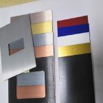 1050 1060 Anodized Aluminum Sheet Brushed Reflective Aluminum Plate