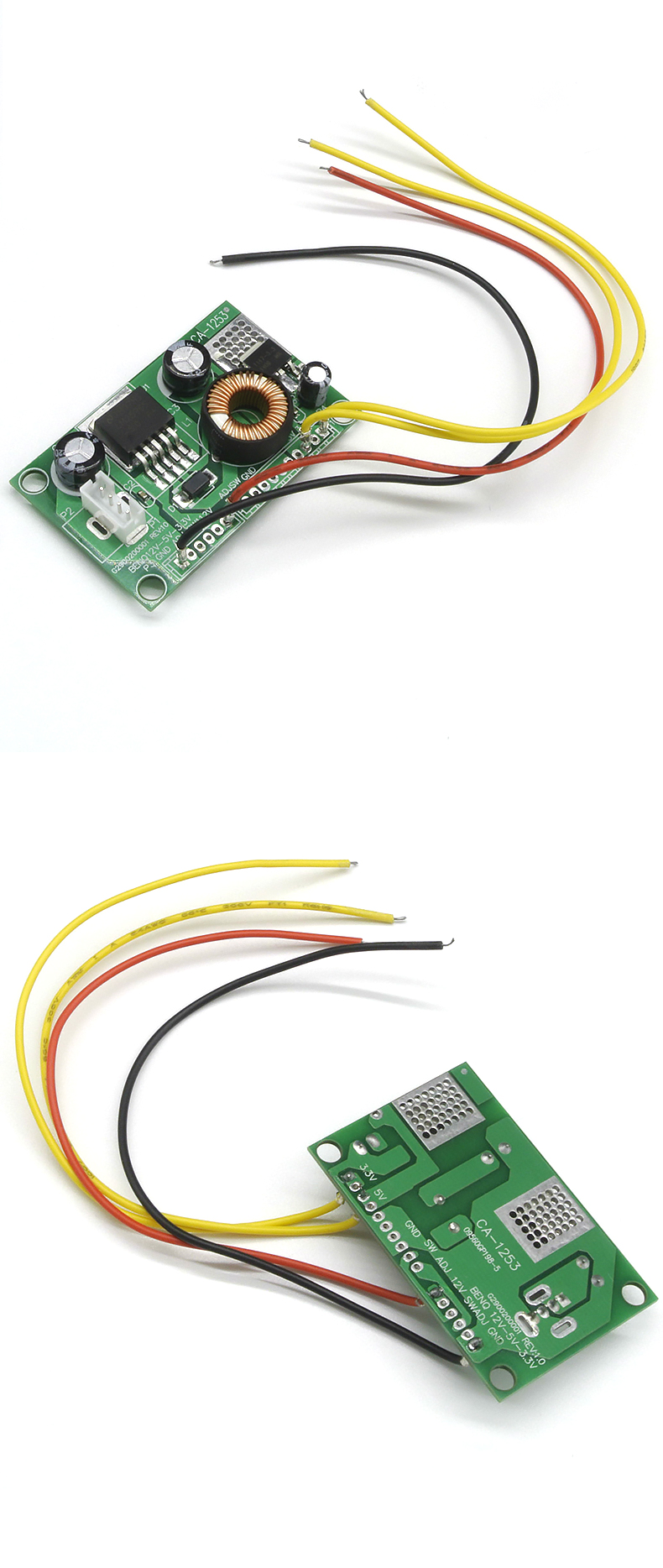 12V to 5V to 3.3V LCD Power Supply Module DC Converter Board with Integrated Circuit