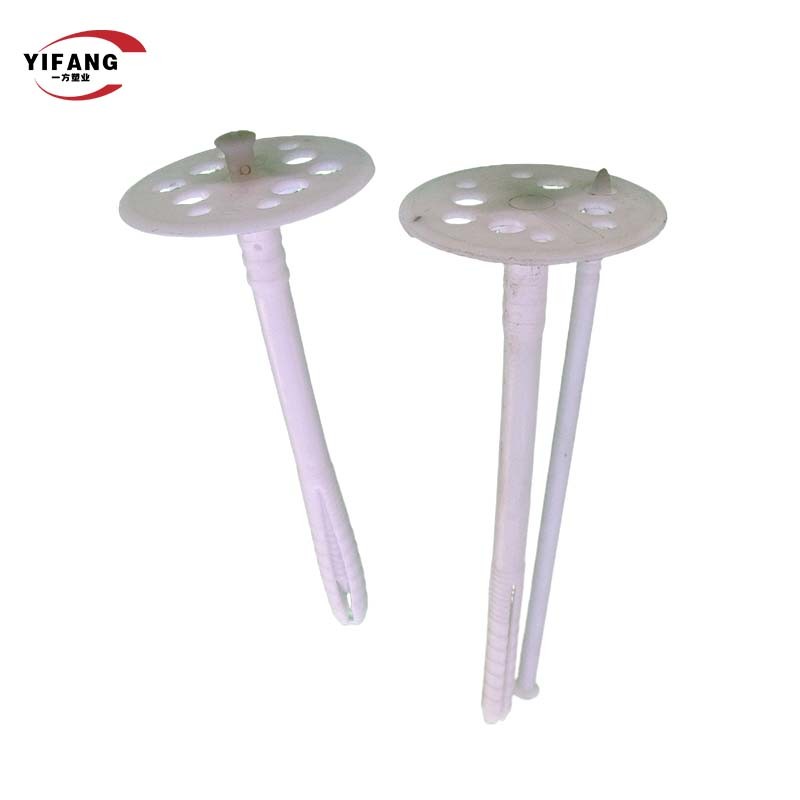 Hardware Insulation Panel Fixings / Plastic Foam Board Anchors 15mm~18mm Shank