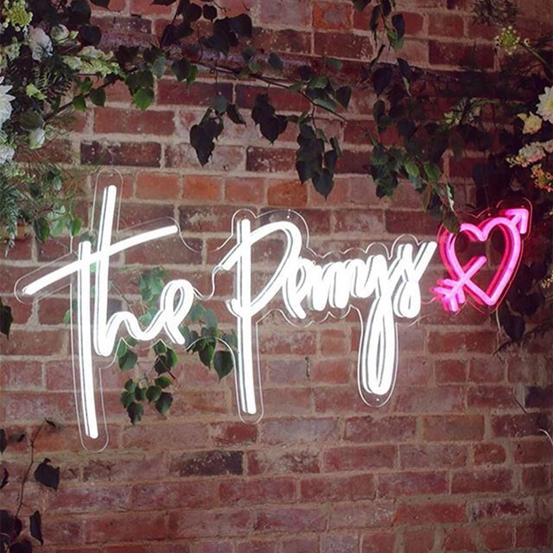 30cm Silicone UL Neon Wall Signs Advertising Pvc Ip67 Acrylic Light Board