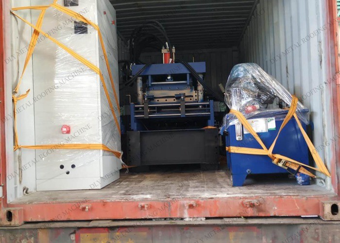 Cu 80-300 Metal Roof Sheet Forming Machine Automatic C Channel 15kw 480V