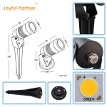 IP65 Aluminum LED Garden Spike Lights Illuminate Your Outdoor Landscape