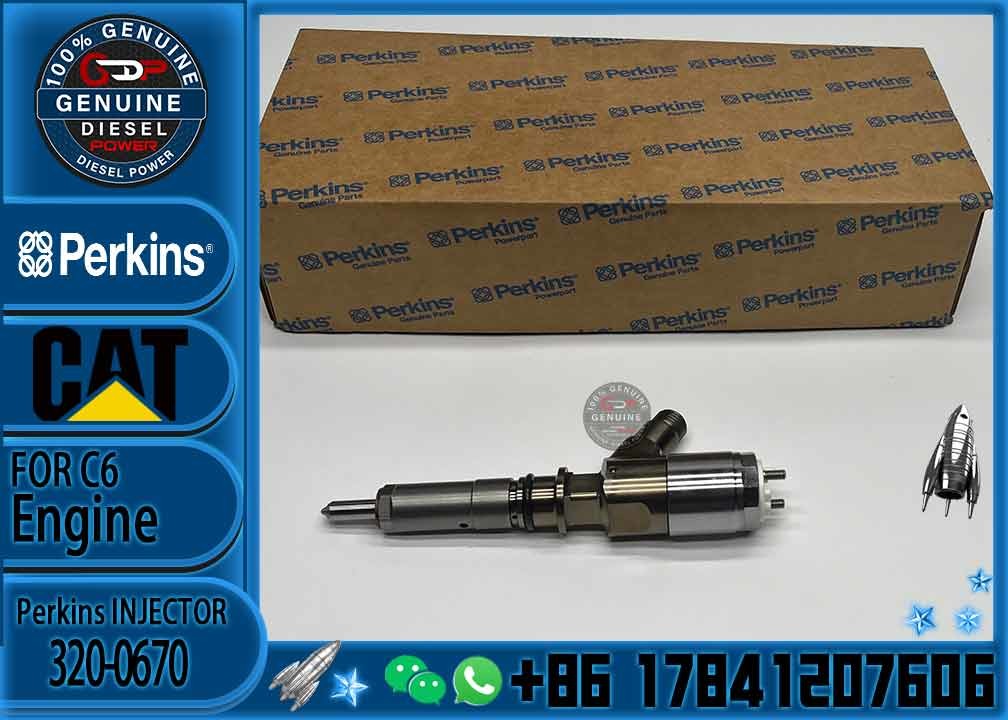 Common rail injector fuel injecto 10R-7675 2645A748 2645A743 320-0670 for C4.2 C6.4 Excavator C4.2 C6.4 320D