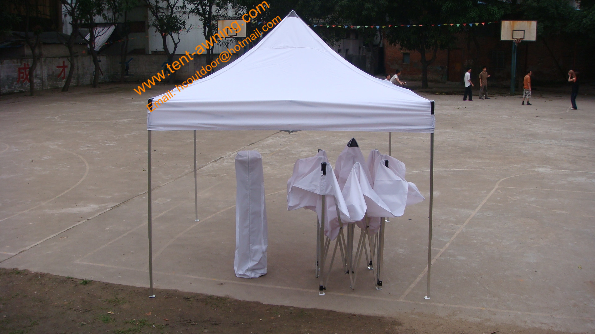 UV Resistant Waterproof Folding Wedding Tent 3x3m Aluminum Fold Up Gazebos