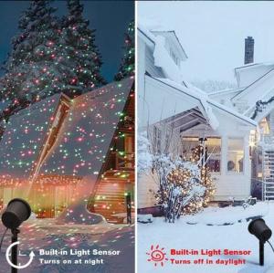 China laser light outdoor christmas lights projector,garden decoration landscape christmas laser light wholesale