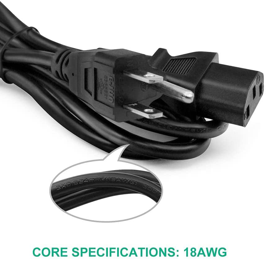 Salt Lamp Appliance Power Cord TF 16949 Electric 3 Prong Standard Grounding