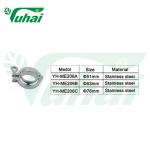 White Stainless Steel Pipe Fittings Pipe Joints For Dairy Farm