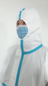 China Collapsible Disposable Protective Clothing Breathable Good Air Permeability wholesale