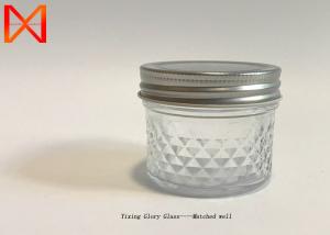 China Non Toxic Inner Glass Storage Jars Low Expansion High Strength Keep Freshness wholesale