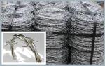 Galvanized Barbed Wire Fence Low Carbon Steel Wire 3.5mm