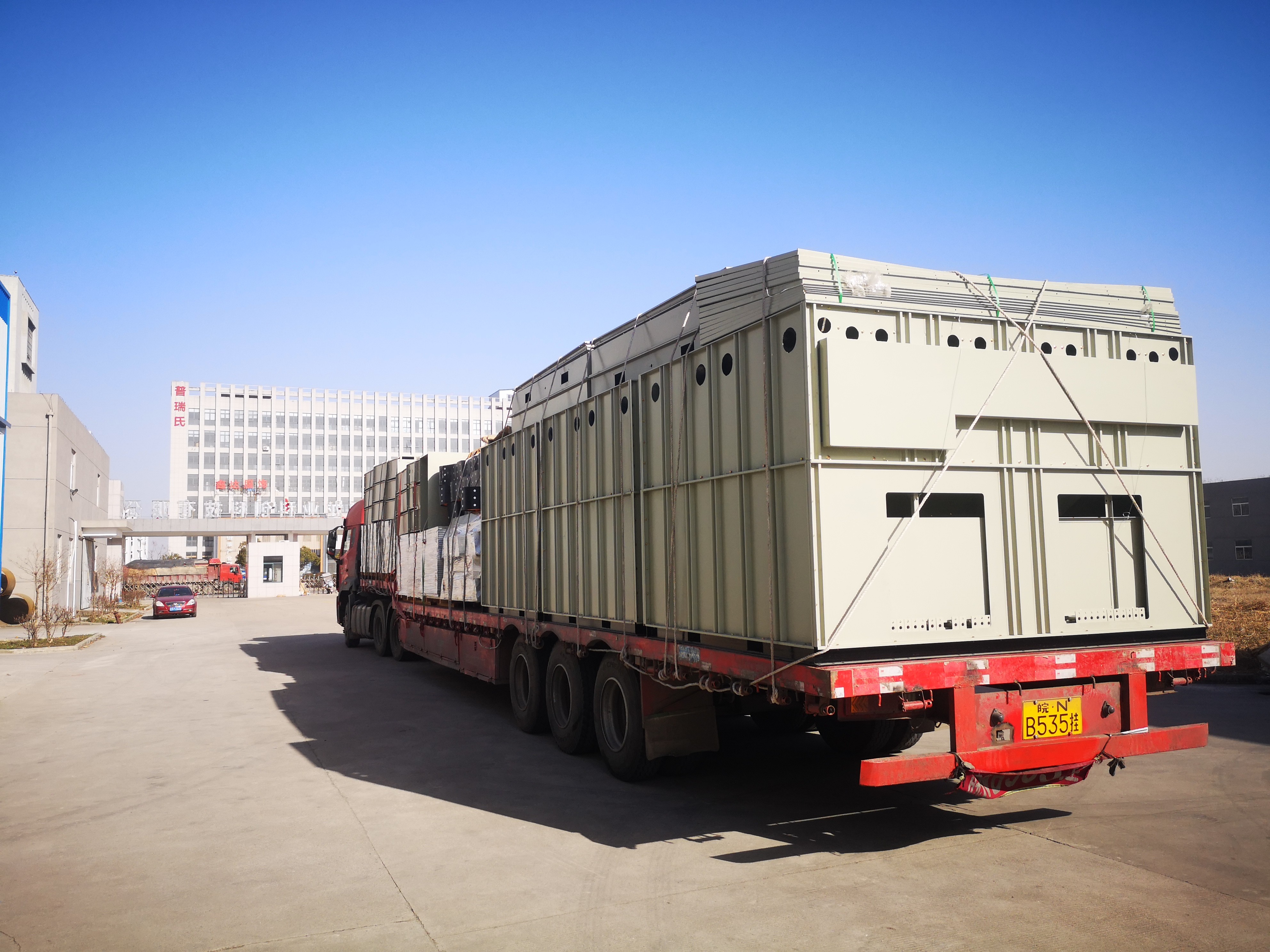 CE Approval Mixed Flow Grain Dryer , Grain Drying Systems 22 Ton Per Batch