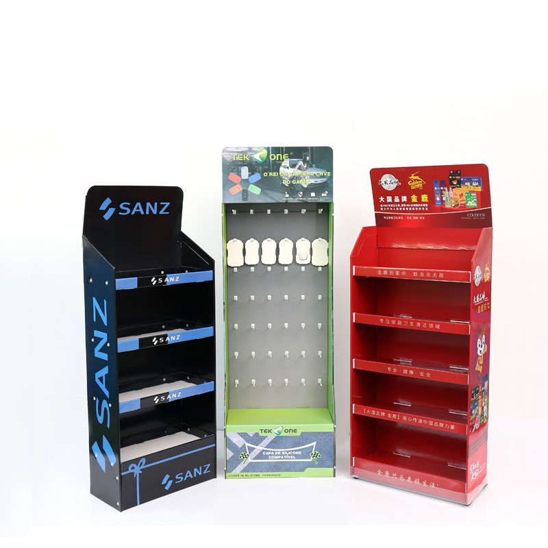 Corrugated Pop Up Cardboard Counter Display Merchandise Retail Pos Display Rack