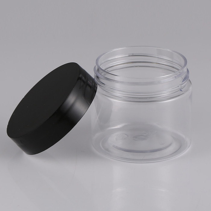 100ml 150ml Clear Food Storage Containers HDPE Plastic Airtight Storage Jars