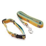 Soft Universal Harness Leash Set Custom Luxury Leather Dog Collars