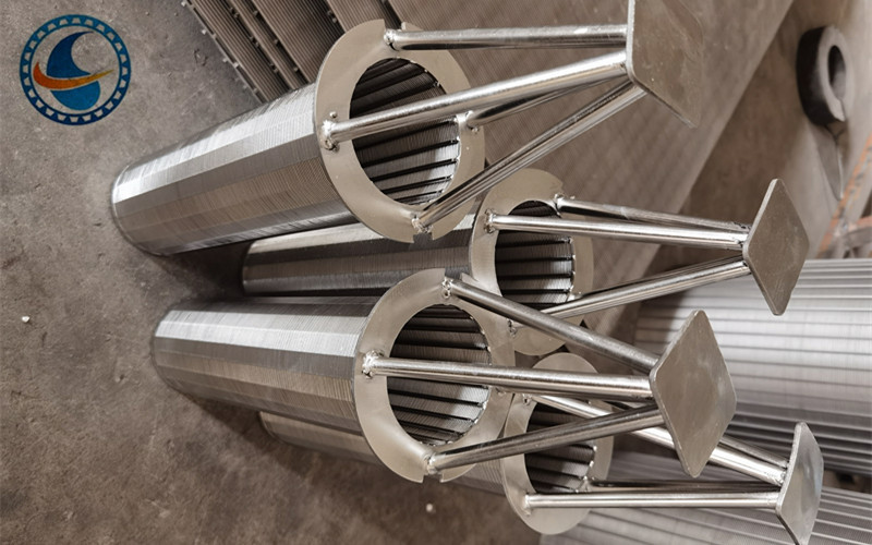 Stainless Steel 316l Dewatering Wedge Wire Screen Filter Element