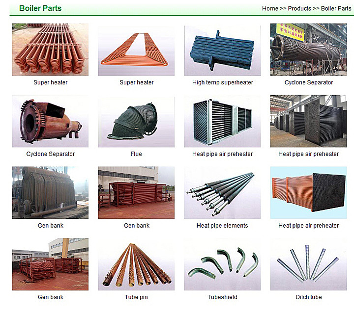 Oil Fired Boiler Super Heater , Platen Superheater In Thermal Power Plant
