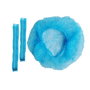 China Disposable Double Elastic Nonwoven Bouffant Medical Cap wholesale