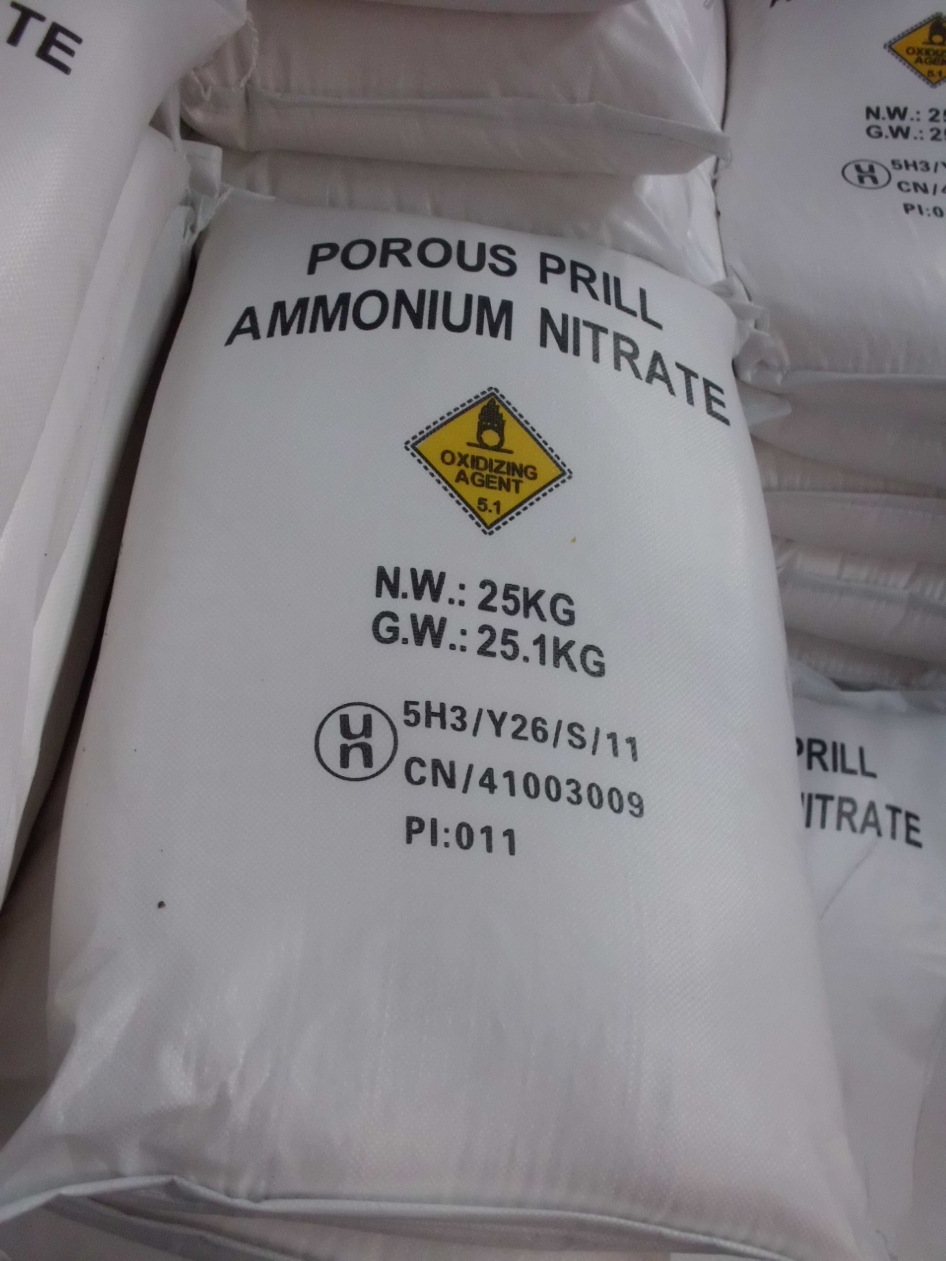 34% Industrial Fuel Sensitized Ammonium Nitrate for Mining Explosives