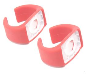 China Custom Silicone Watchband Overmolding with PU Coating wholesale