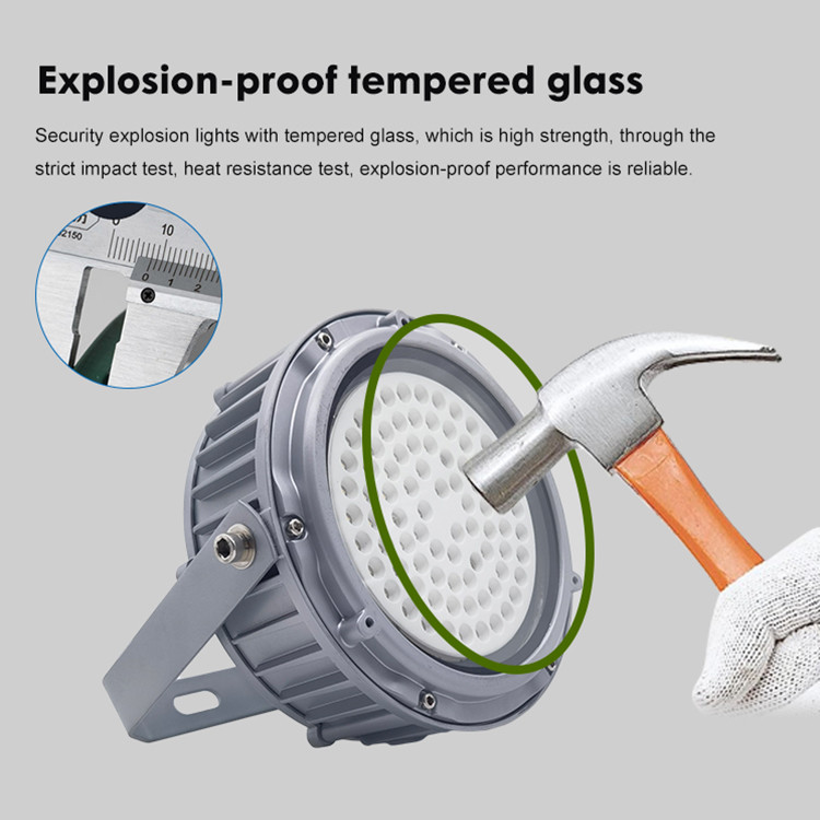 Flameproof Explosion Proof Work Lights Intrinsically Safe Light Fittings