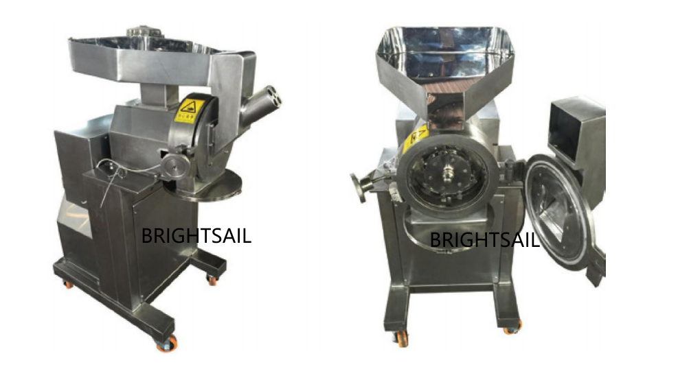 Spice Herb Pulverizer Machine 500kg / h Powder Making grinding