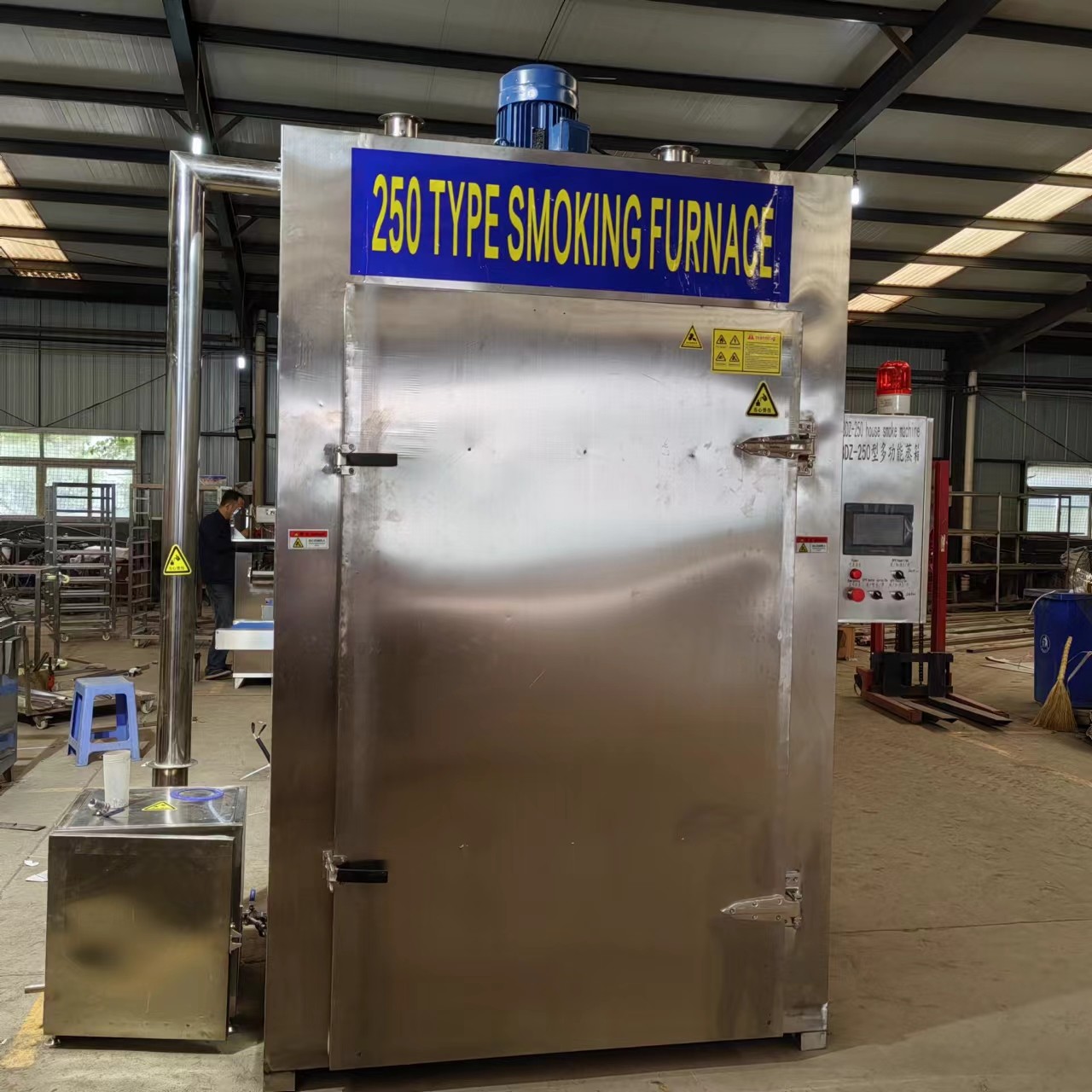 Small Fish Smoking Oven Smoked Sausage Smokehouse For Cold Smoking