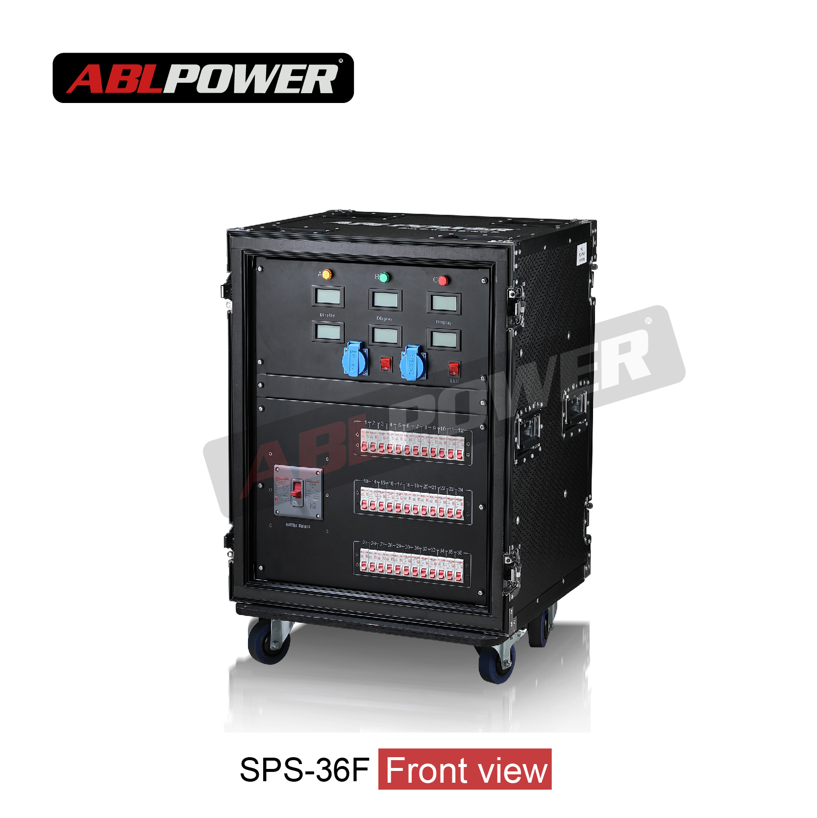 Three Phase Camlock 36 Channels 200A Power Distro Boxes