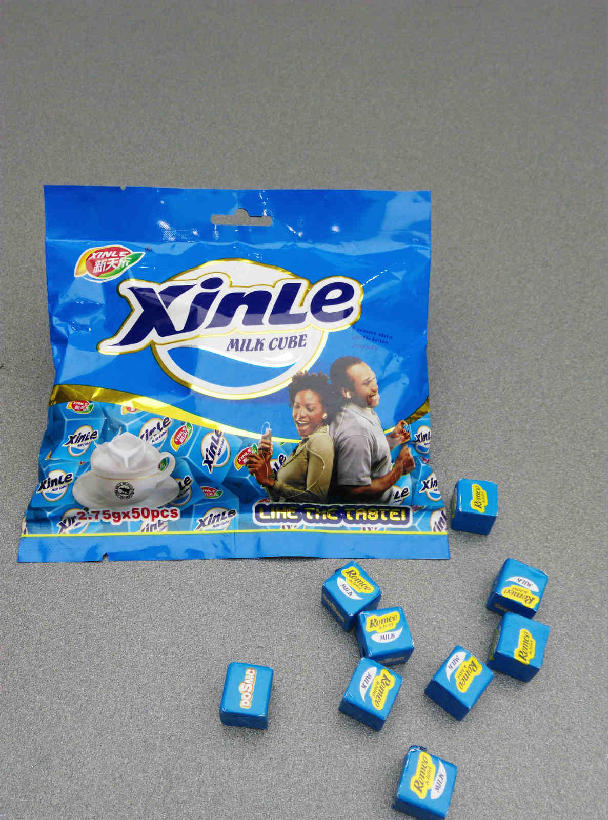 Cube Milk Flavour Healthy Chewy Milk Candy Taste Delicious and Sweet