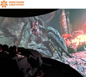 China VR Track Cinema Interactive Digital Projection Theater Simulator wholesale