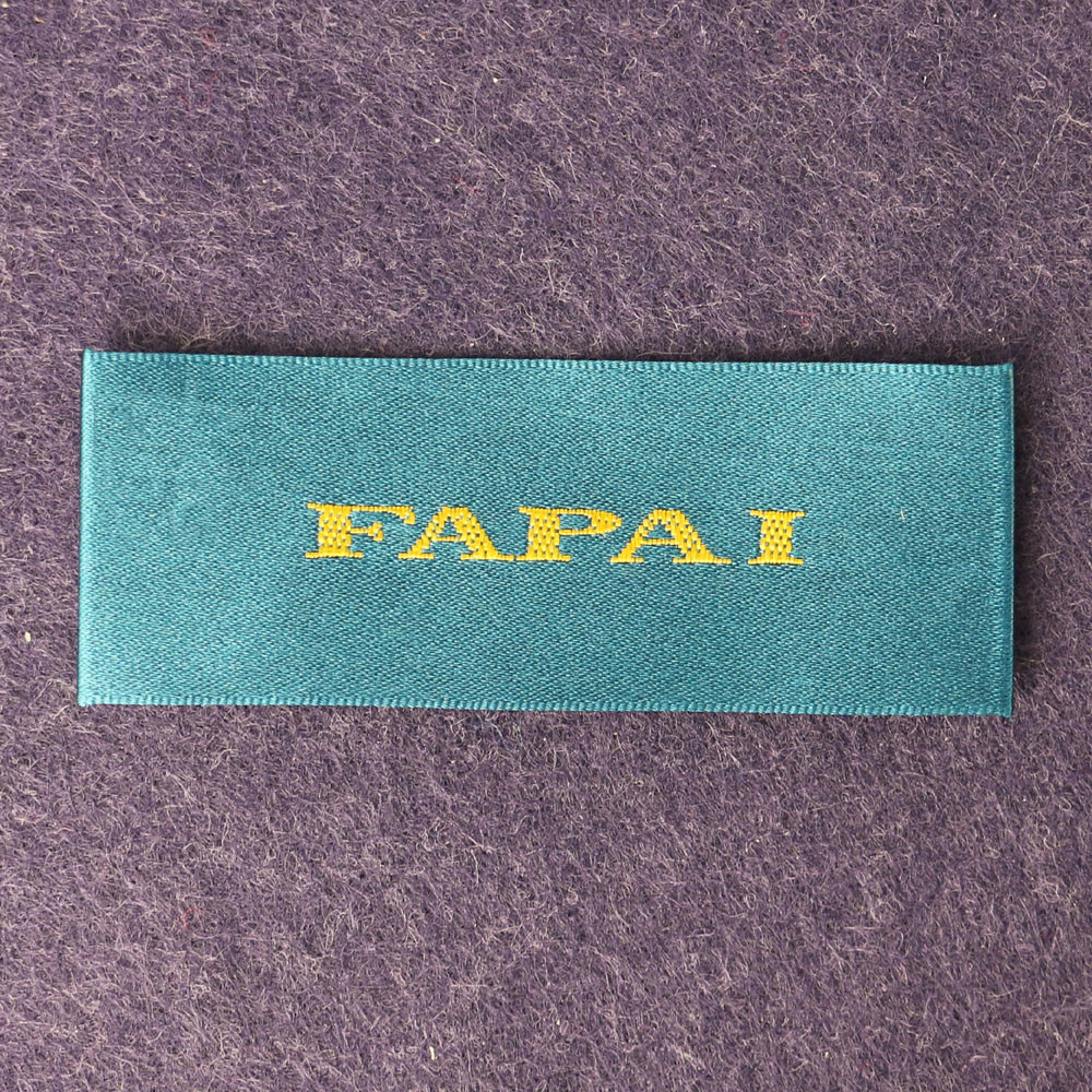 Sew In Fabric Name Tags Cotton Satin For Clothing Apparel Tags