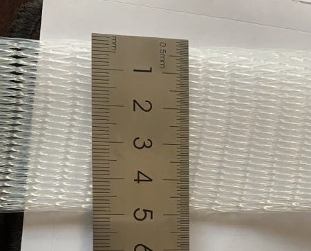 Extruded PE Protective Mesh Netting Soft Polyethylene For 5CM Diameter Object