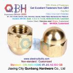 QBH M4-M24 Brass Copper Hex Protection Domed Cover Cap Acorn Nut Car Auto Parts