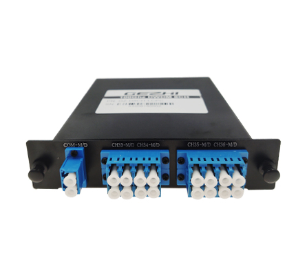 100GHz 4 8 16 18 Channel DWDM Mux Demux Module Passive Optical Multiplexer