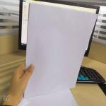 60 70 80 90 100 120GSM Raw White Bond Paper//Uncoated Offset Paper with High