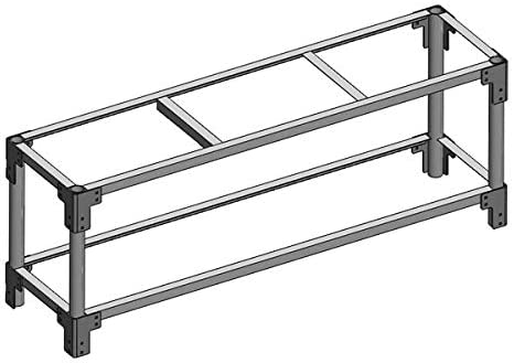 Steel Work Bench Brackets DIY Heavy Duty Craft Table Work Benches for Garage