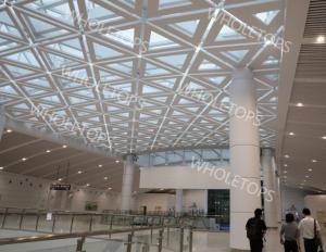 China Triangle Special Shaped 3003 Aluminum Ceiling Panel For Airport Terminal wholesale