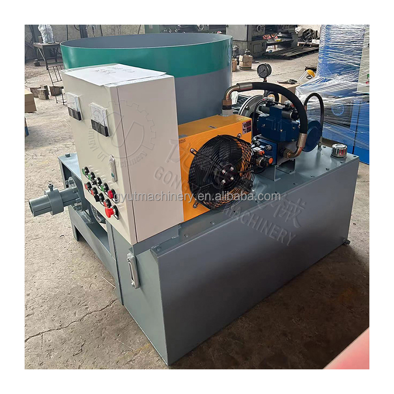 Sawdust Hydraulic 100 kg Briquette Making Machines with Cylinder Diameter 7-75mm