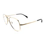 FM2569 Full Rim Optical Metal Frame Pilot Eyeshape Unisex Glasses Eyewear