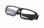 Black Linear Polarized 3D Glasses Home Theater with light weight