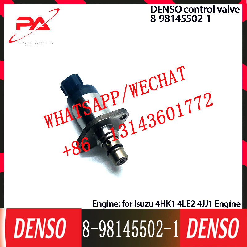 DENSO Control Valve Regulator SCV valve 8-98145502-1 for Isuzu 4HK1 4LE2 4JJ1 Engine