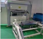 2mm Film Thickness 18.5 kw Continuous Vacuum Packaging Machine Vertical