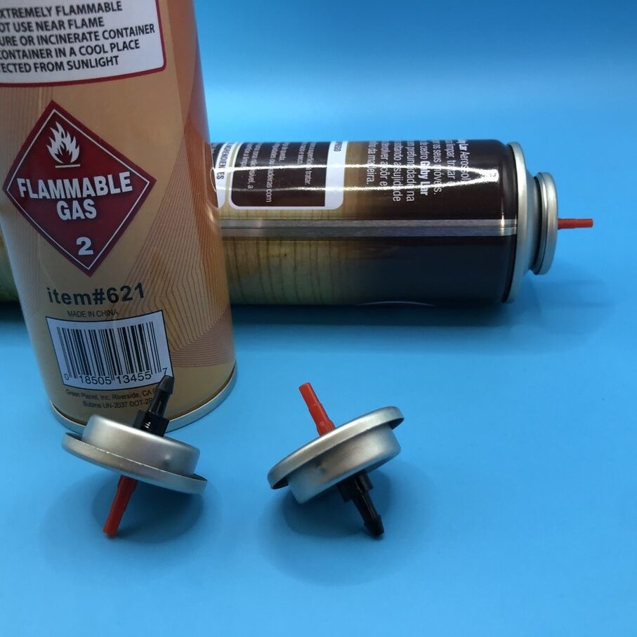 Ergonomic Lighter Refill Valve - Efficient Refilling for Cigarette Lighters
