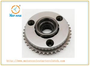 China One Way Motorcycle Starter Clutch Assembly With Radial Ball Bearing / Metallic Color wholesale