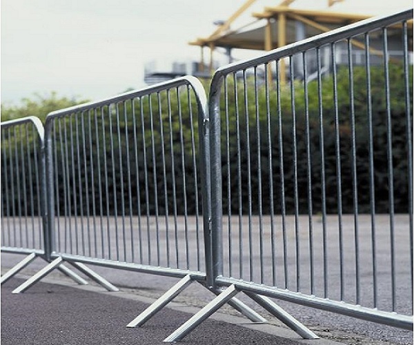 Exported Hot Dipped Galvanized Metal Steel Crowd Control Barrier