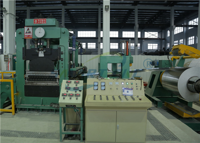 Steel Cut To Length Machine For 2200mm Width 6mm Thickness Material