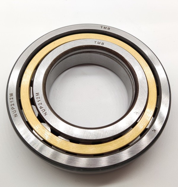 NUP212M Ceramic Cylindrical Bearing Rollers With Copper Cage
