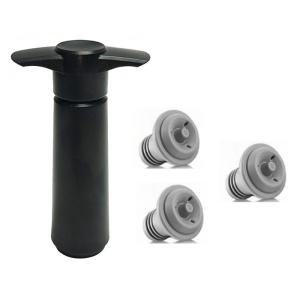 China Oem Odm Vacuum Pump Wine Stopper With 4 Silicone Stopper wholesale