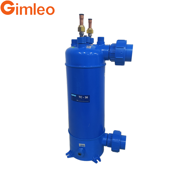 10.5kw Swimming Pool Pump Condenser MHTA-3 With 9.52mm Refrigerant Outlet -50-150C